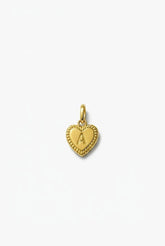 Initial Heart Charm