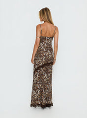 Musico Lace Maxi Dress Paisley
