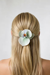 Orchid Bloom Hair Clip