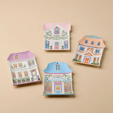 Lenox Spice Village House Accent Plates, Set of 4