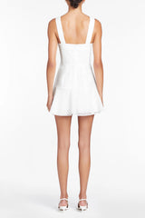 Annalise Mini Dress in Gingham Organza