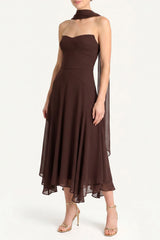Monterey Dress With Scarf