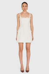 Andreina Dress in Camellia Tweed