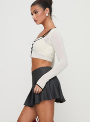 Little Bow Peep Mini Skirt Grey