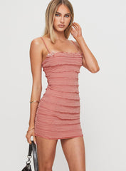 Gradine Mini Dress Pink