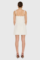 Andreina Dress in Camellia Tweed