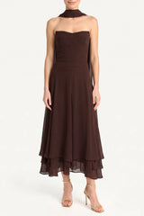 Monterey Dress With Scarf